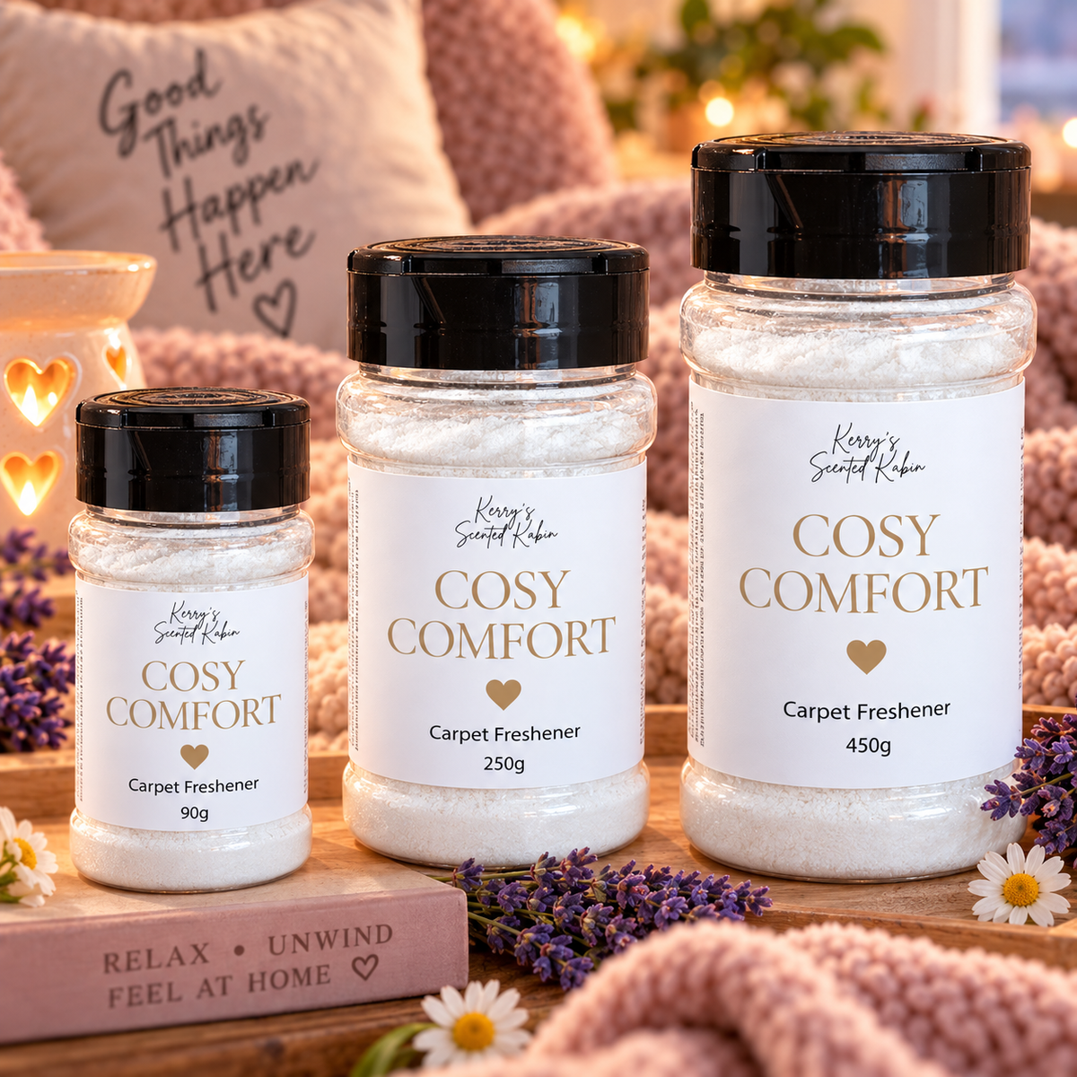 Cosy comfort carpet freshener
