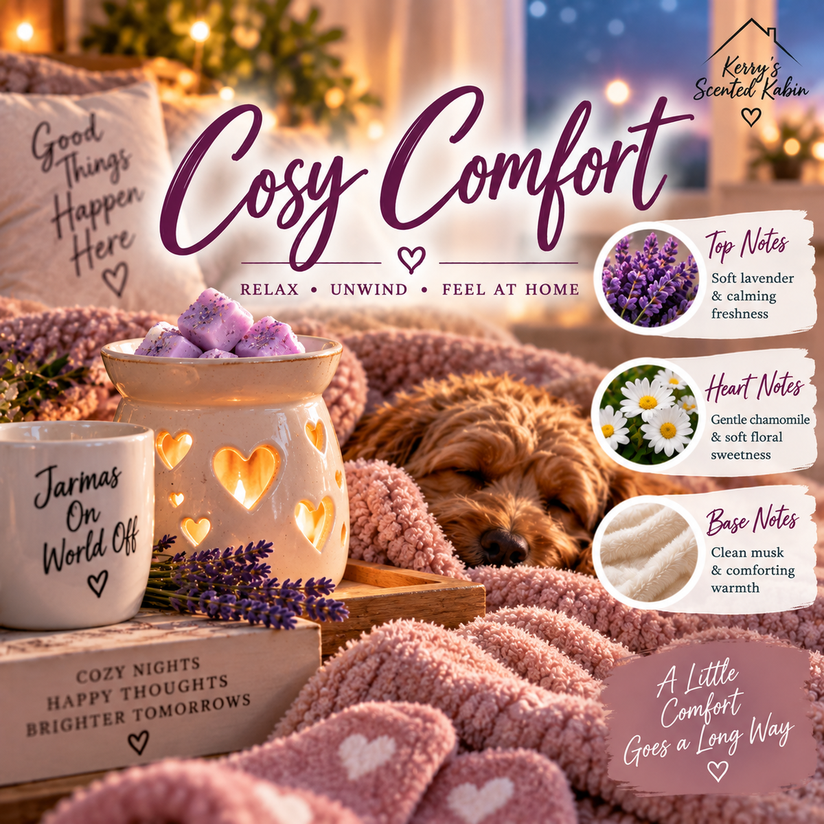 Cosy companion carpet freshener