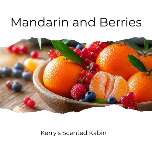 Mandarin and berries Wax Melt