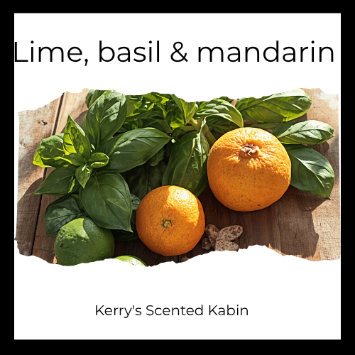 Lime Basil and Mandarin Wax Melt