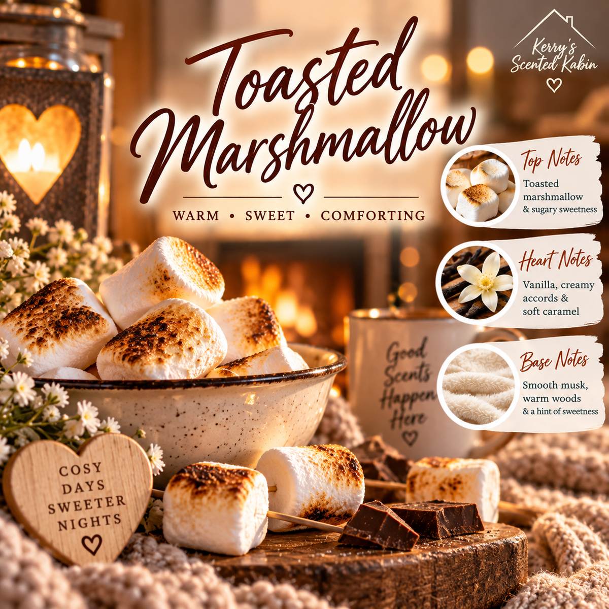 Toasted marshmallow Carpet freshener