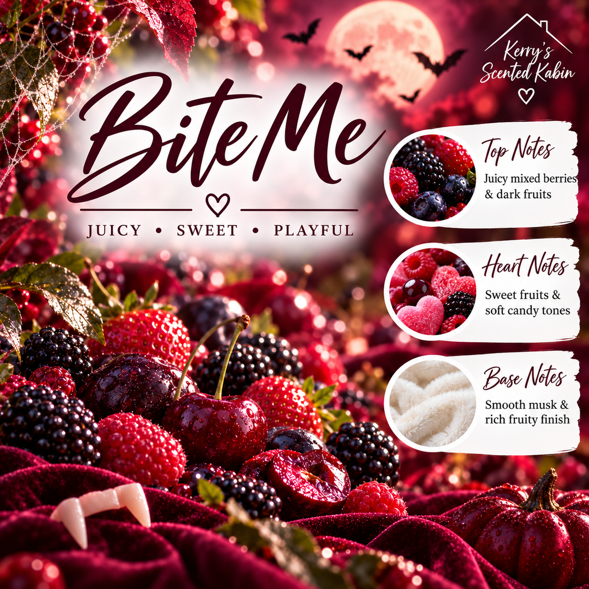 Bite me wax melt