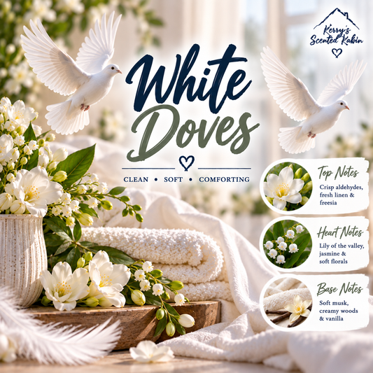 White doves Wax Melt