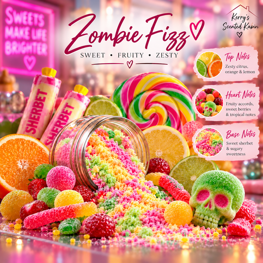 Zombie Fizz wax melt