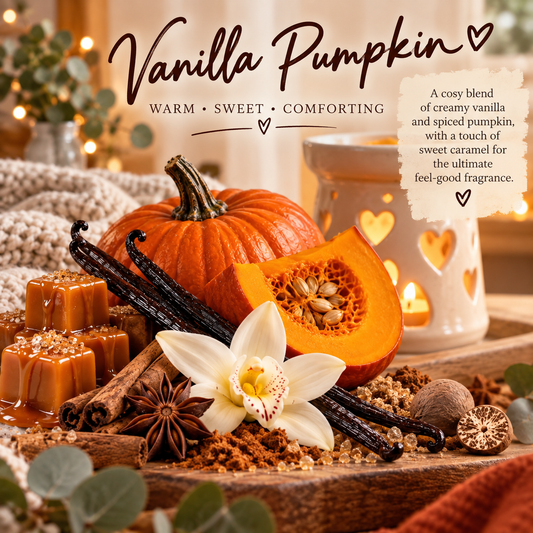Vanilla pumpkin wax melt