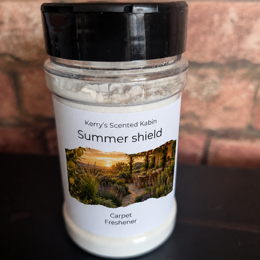 Summer shield carpet freshener