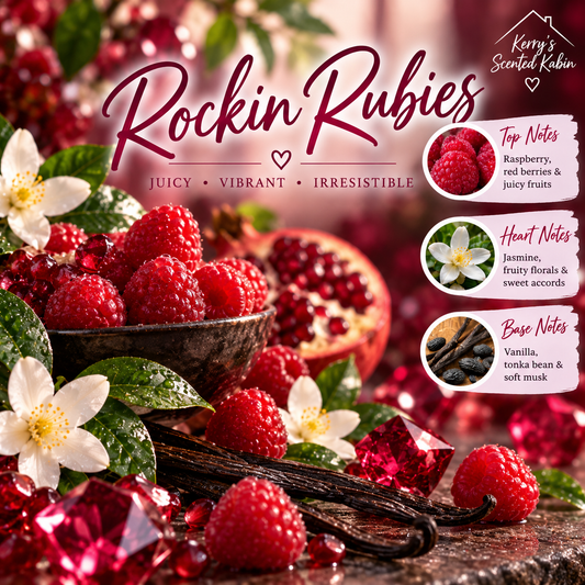 Rocking Rubies wax melts
