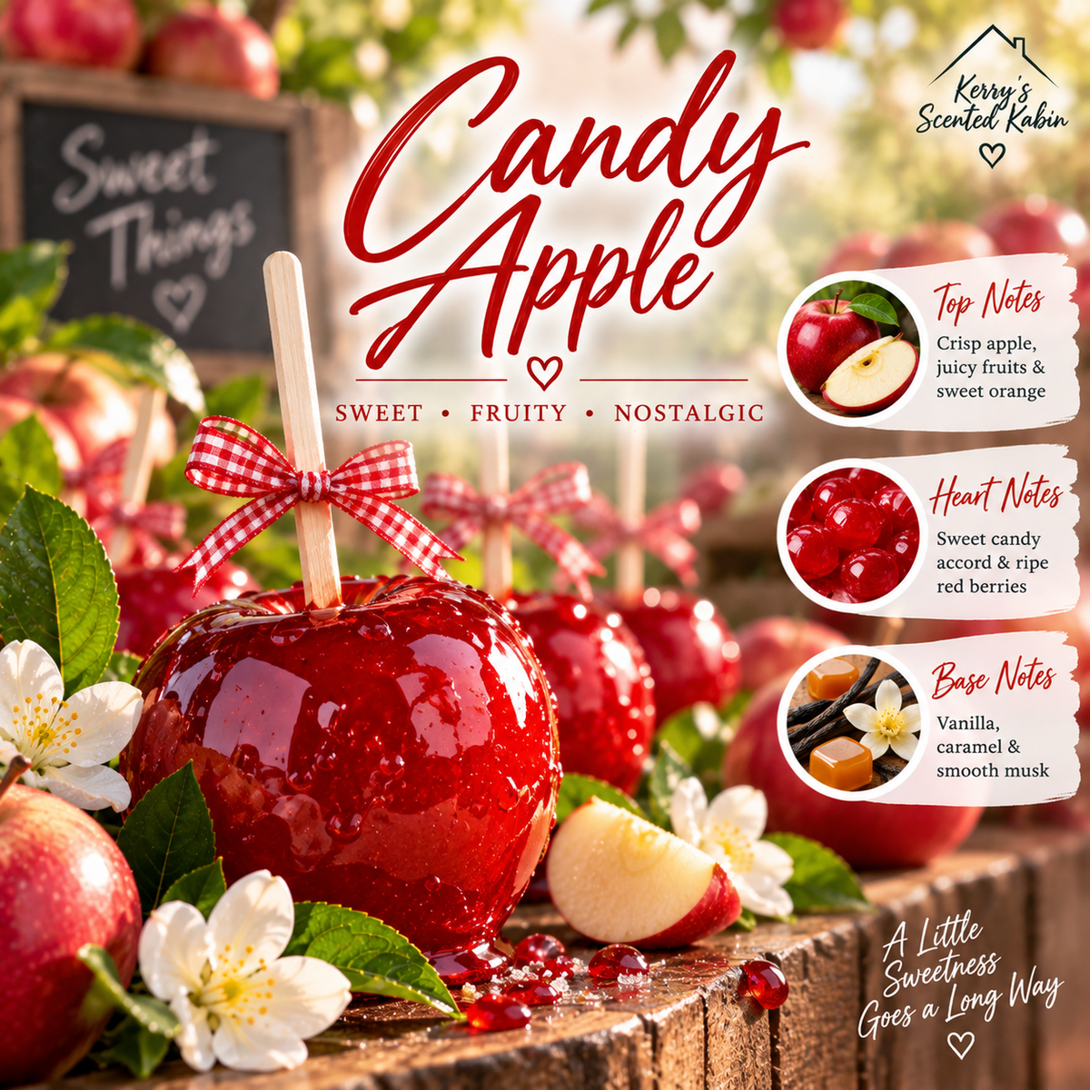 Candy Apple wax melt