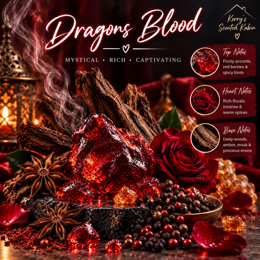 Dragons blood wax melt